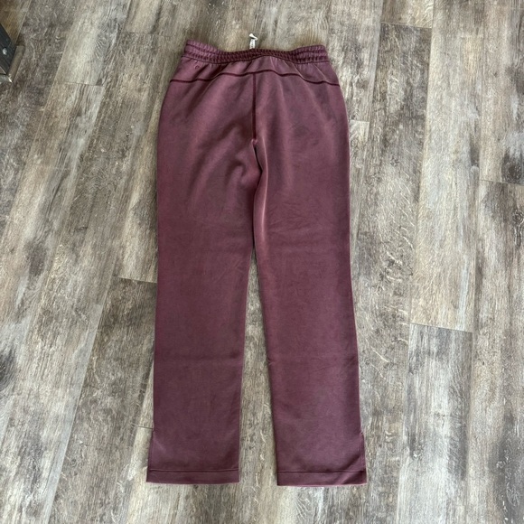 Lululemon 🍋 Brushed Softstreme Split-Hem High-Rise Pant - Red Merlot - Picture 3 of 10
